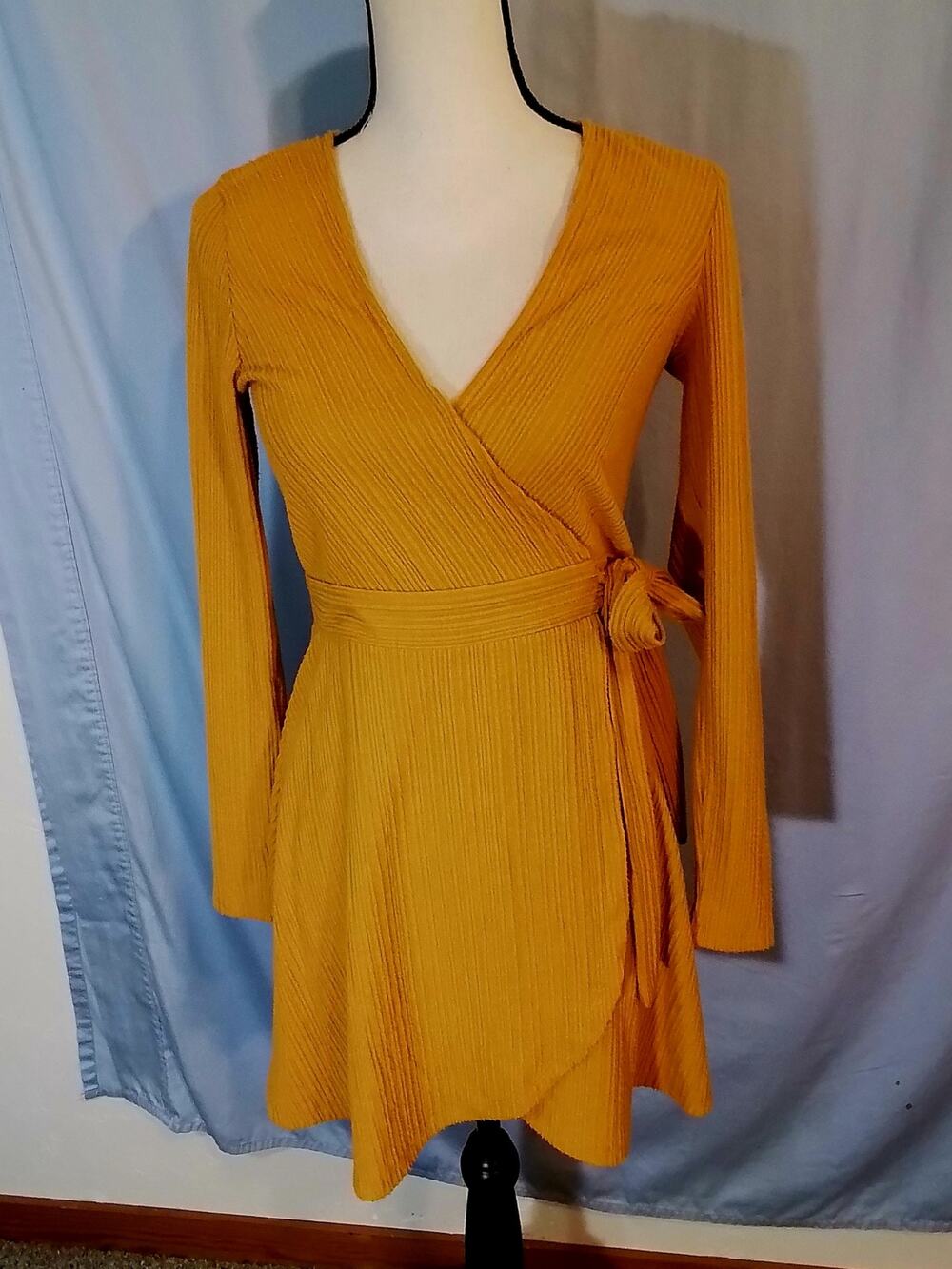 Forever 21 wrap dress brownish